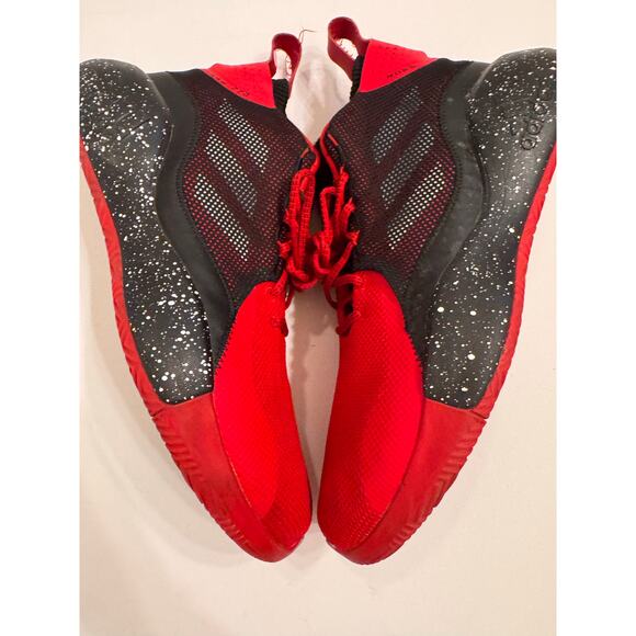 Adidas Men's D Rose 773 2020 Scarlet/Black Basketball Shoes Size 15 - Picture 6 of 11